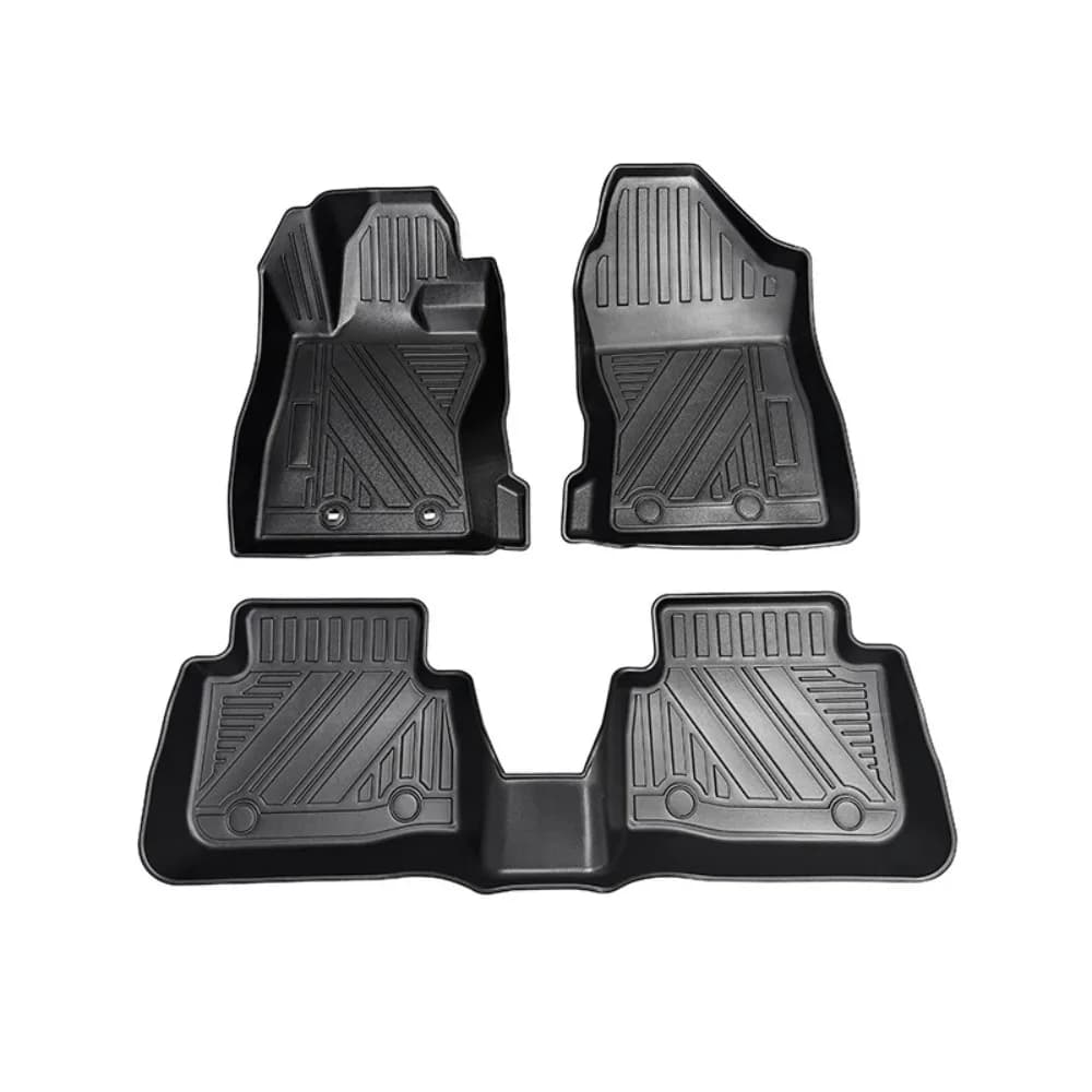 For 2024 Subaru Crosstrek (LHD) car rubber floor mats, made of TPE material, waterproof, wear-resistant, and odorless.
