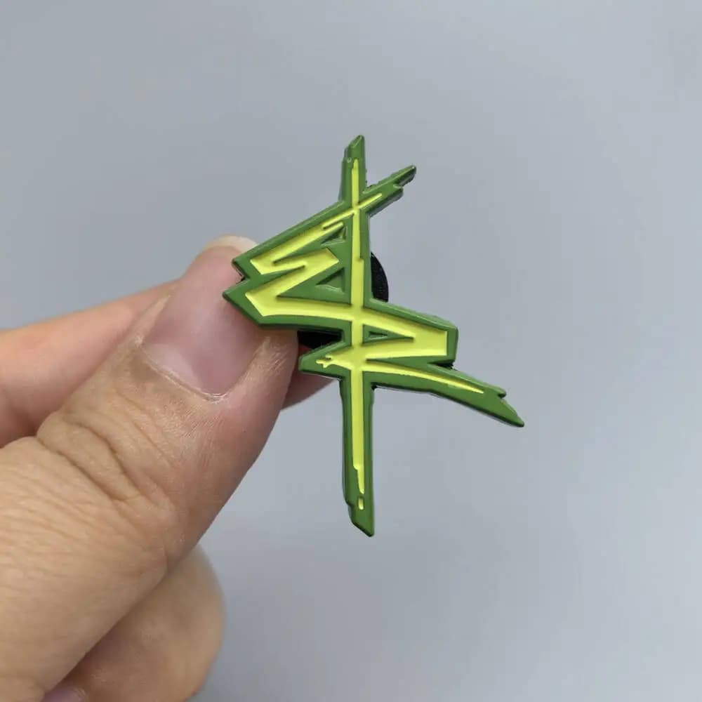 Punk Edgerunners Logo Badge Sci-Fi Anime Spilla da bavero Fan periferici Regalo Cosplay Raccogli souvenir