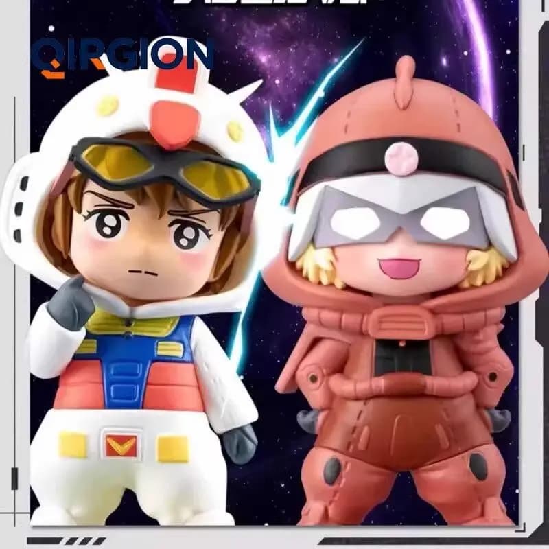 Bandai Nuova figura da collezione Bnfigure Q Pajamars Mobile Suit Gundam Century Pajama Outfit Vol 2 per gli appassionati di anime
