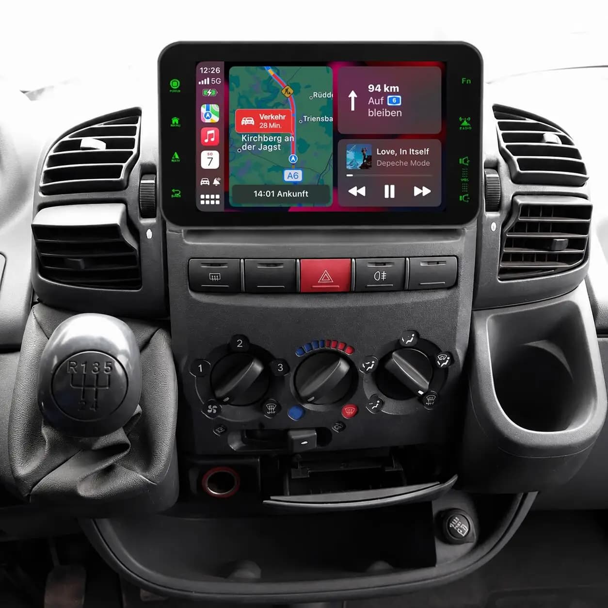 9" Screen OEM Style without DVD Deck For Fiat Ducato 2002-2006 Citroen Jumper Peugeot Boxer 2002-2006 Car Multimedia Stereo GPS