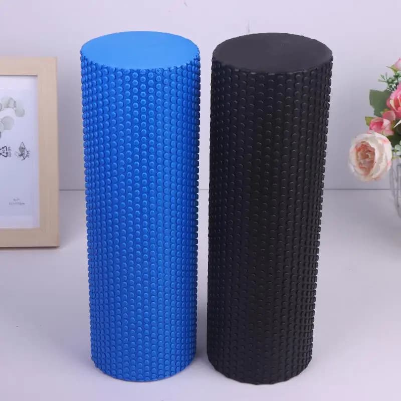 Length 30cm Yoga Roller Round EVA Foam Cylinder Roller For Pilates Exercise Enhanced Home Workouts Diameter 10cm