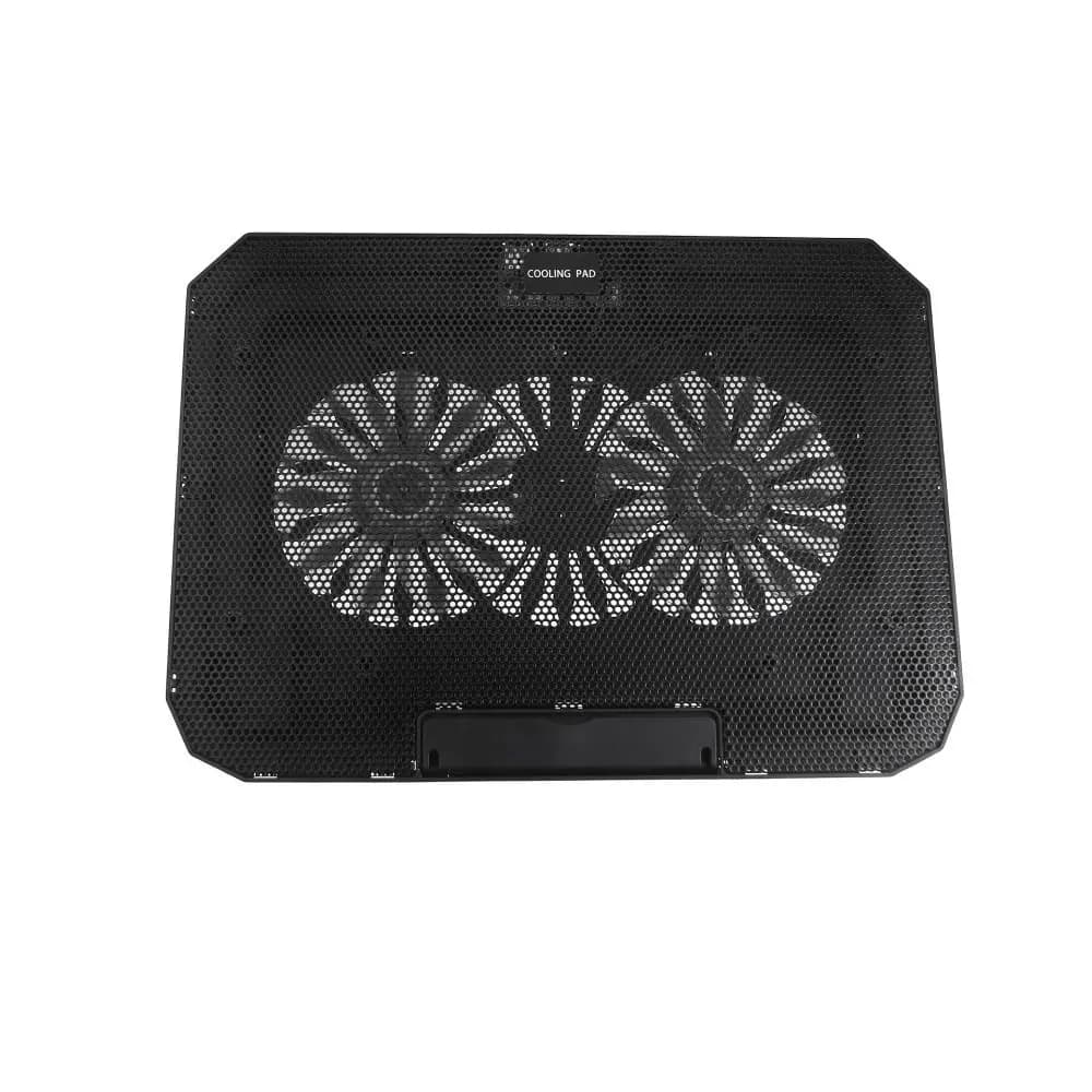Supporto per Laptop Pieghevole con Raffreddamento CPU, Luci RGB Colorate, Due Ventole, Altezza Regolabile, 8 Livelli di Regolazione