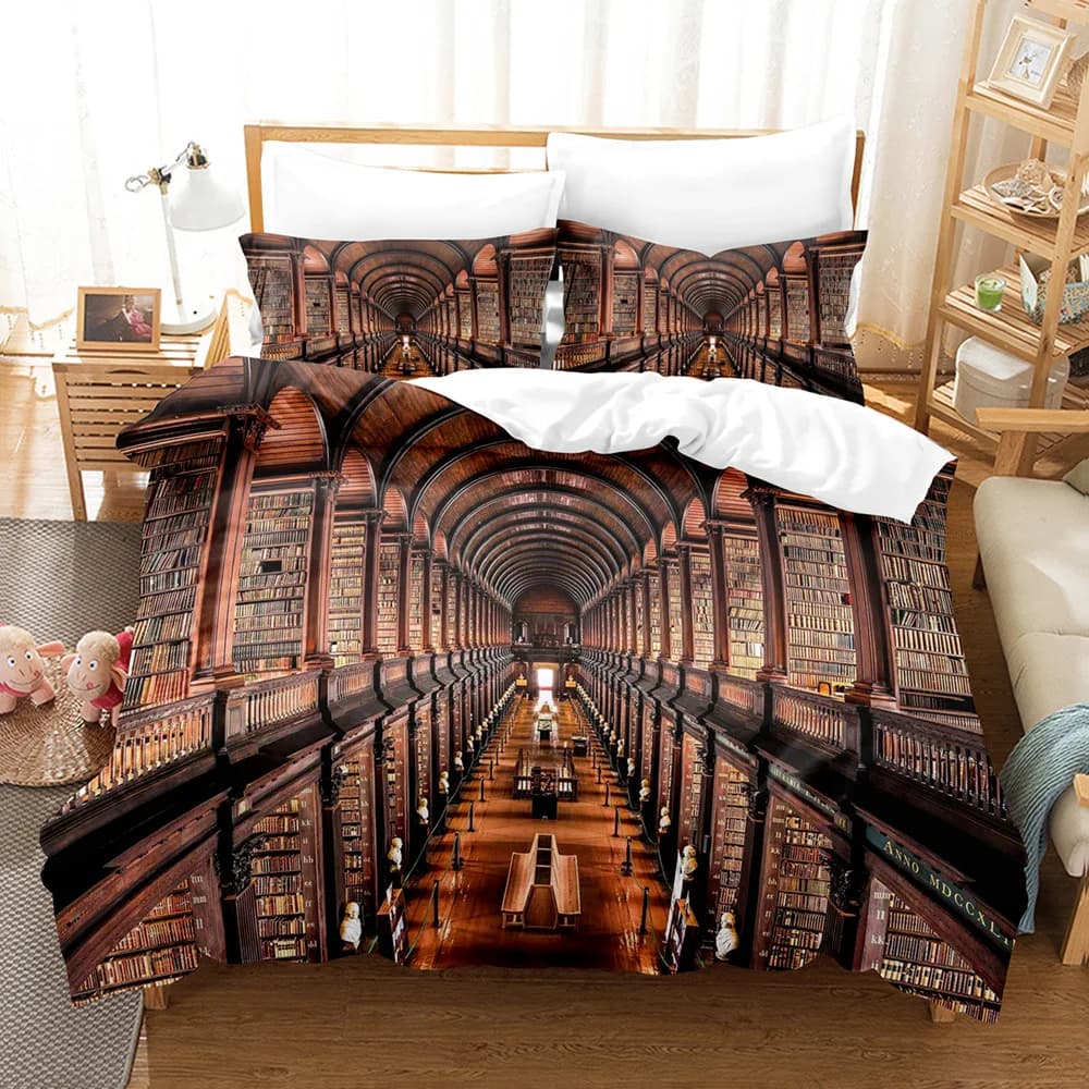 Set copripiumino Torre Eiffel King Queen Size Europe City Building Theme Copripiumino in poliestere con fiori per adolescenti Set biancheria da letto per bambini