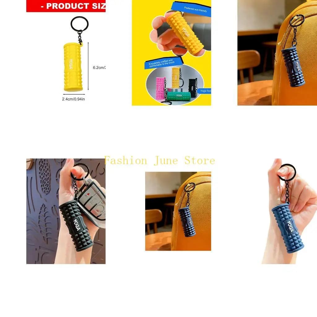 N5KA Playful Mini Foam Roller Holder Stylish And Practical Pendant Daily Use