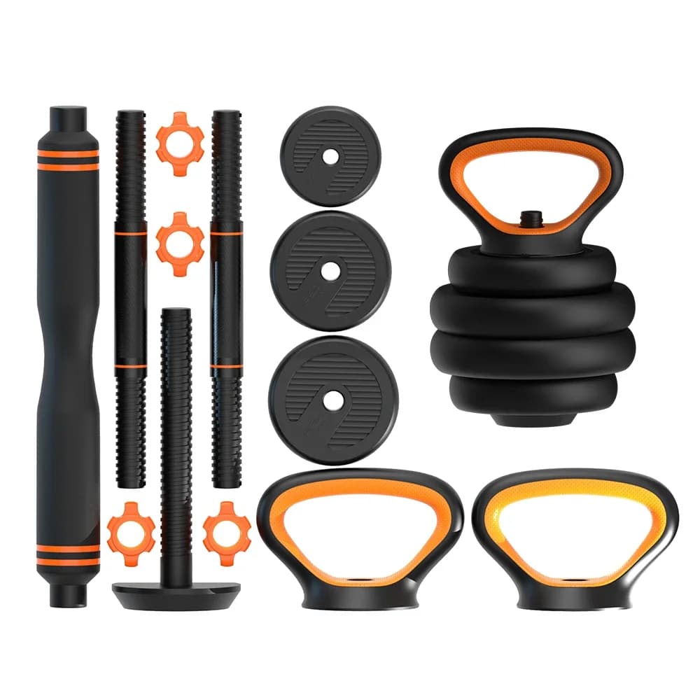 l New Popular 6-in-1 Adjustable Waist Kettlebell Set Push-up Fitness Exercise Kettlebell Fitness Equipment