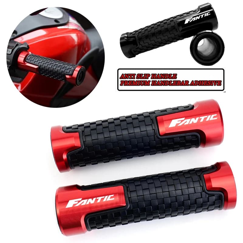 For FANTIC CABALLERO FLAT TRACK 125 250 500 RALLY/SCRAMBLER 500 ENDURO RANGE XE125 Motorcycle Handle Ends Grips Bar Hand