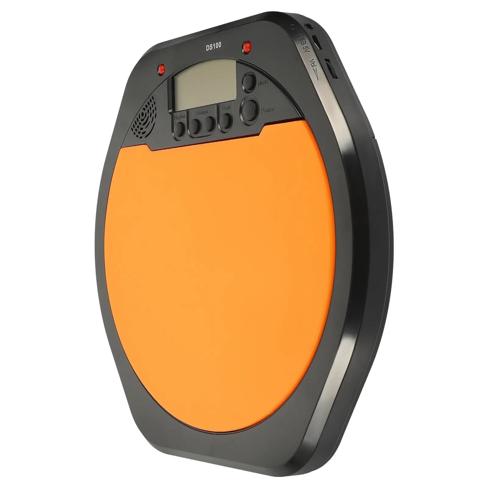 Pad per Batteria Elettronica Digitale Professionale con Metronomo, Display LCD, Tap Tempo, Design Antiurto e Portatile