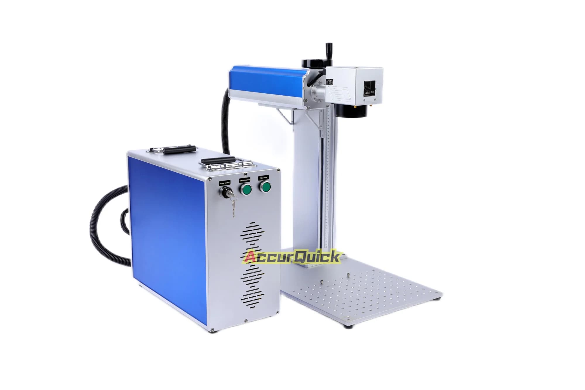 High Efficiency Fiber Laser Marking Machine for Wire Marking 20W 30W 50W 100W