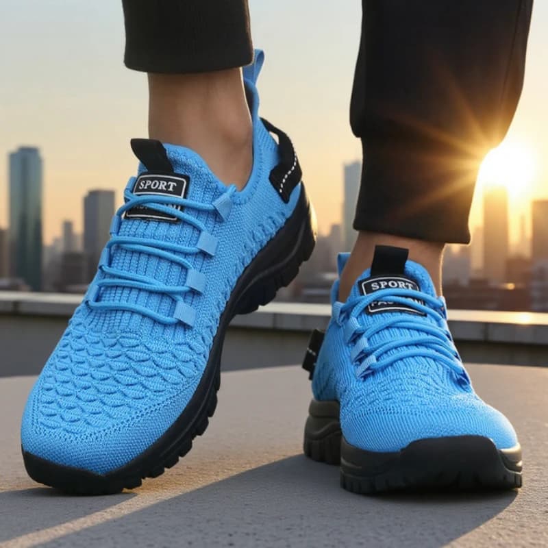 Trend 2025 Scarpe da corsa in rete da uomo Sneakers sportive leggere e traspiranti Scarpe da passeggio casual alla moda Acquista caldo Sneakers da uomo