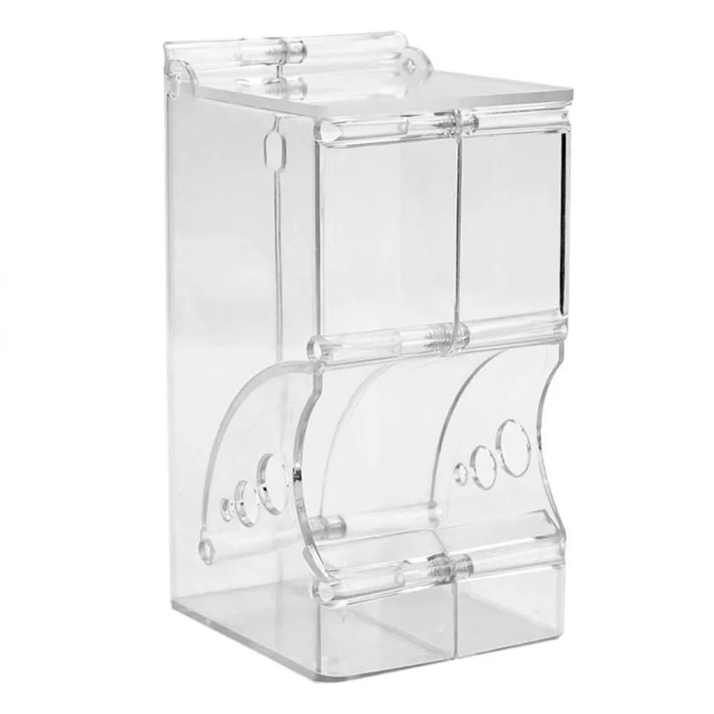 1Pcs Creative Pet Feeder Plastic Food Holder for Small Pets Hamster Cage Feeding Bowl Refillable Food Dispenser Pet