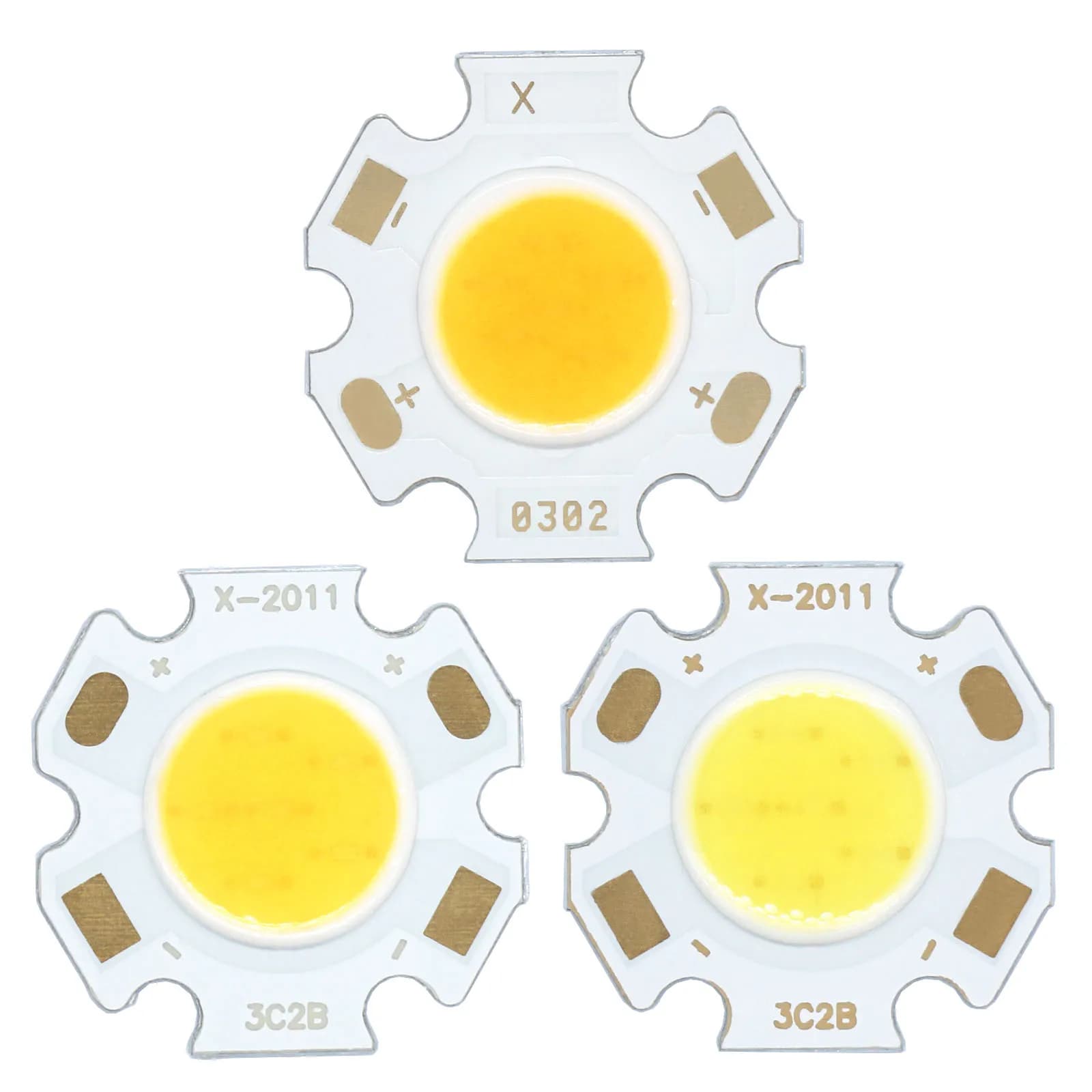 5 pz 3W 5W 7W 10W COB ad alta potenza LED sorgente Chip lampadina diodo a emissione luminosa Bridgelux Chip 20mm per faretto da incasso fai da te