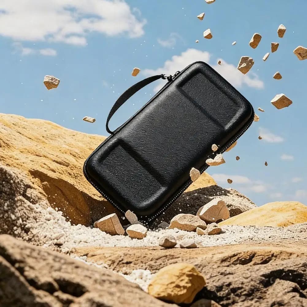 Custodia Portatile Rigida per Legion Go S 2025, Borsa da Viaggio con Tasche e Slot per Schede di Gioco J6i1