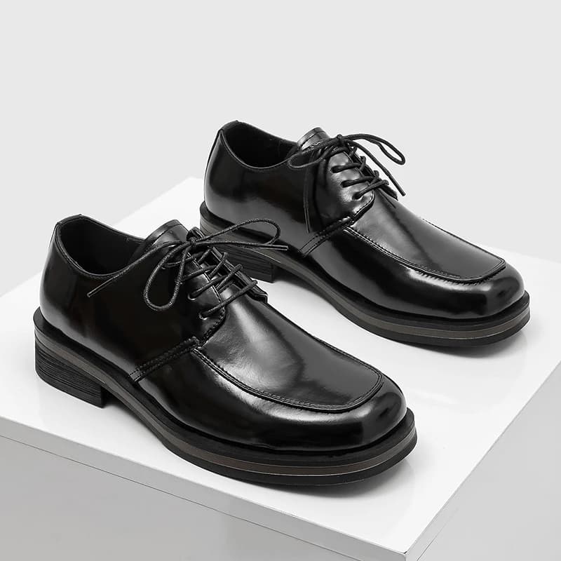 Men's Casual Fashion Men Sneakers Formal Skin Shoes Social Elegant Trend Flat Zapatos Spring Autumn New Men's Business Shoes