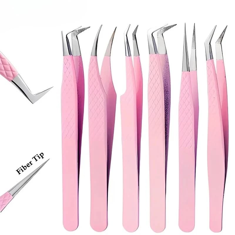 Plates for Extension Stainless Steel Eyelashes, Professional Tools for Gripping Eyelashes, High Precision Grips