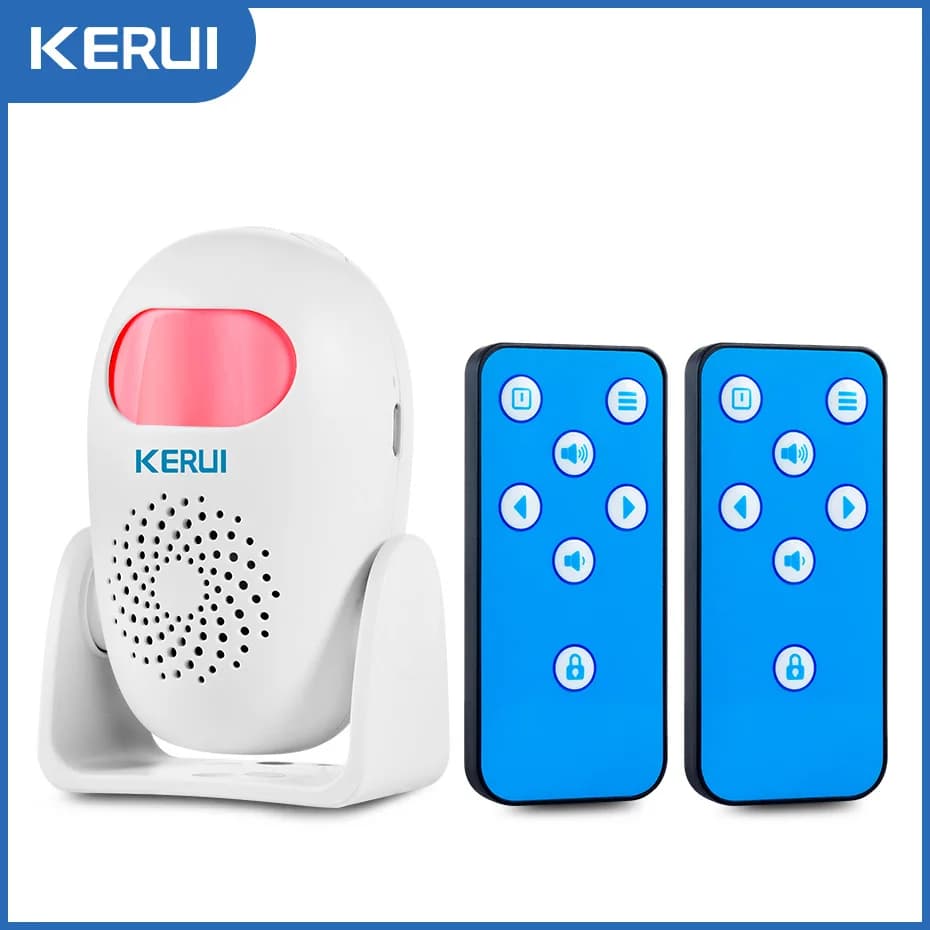 KERUI M120 Rilevatore di movimento intelligente Allarme PIR A infrarossi Antifurto Antifurto Campanello di benvenuto Campanello per garage Negozio Sicurezza domestica