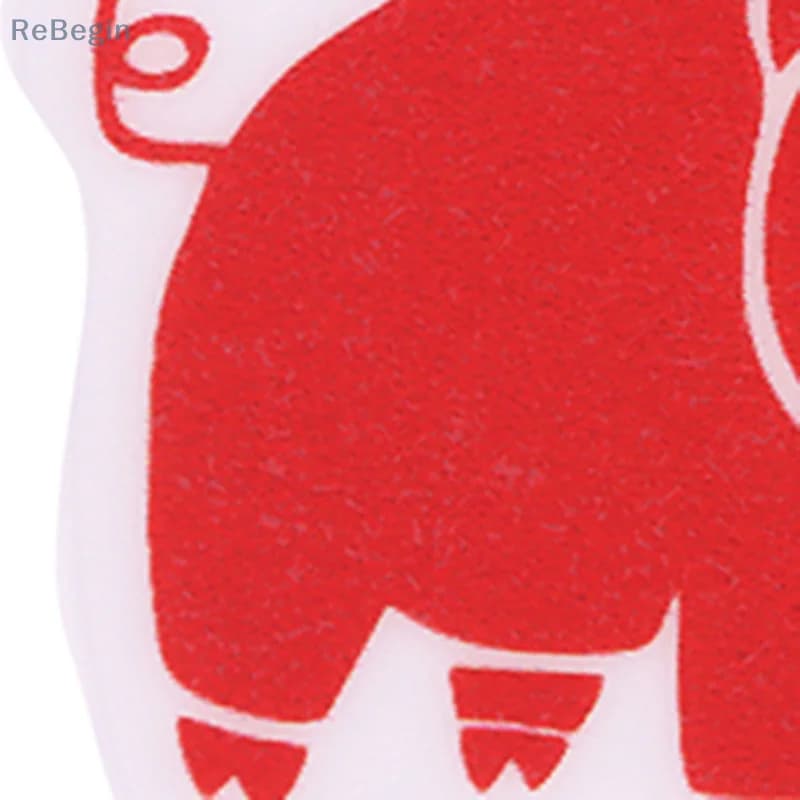 Decorative Decalcomanie Red Pork Tube Steering Bike Stickers funny for dumbbell bike Helmet Decalcomanie upper tube Wall decal cycling team