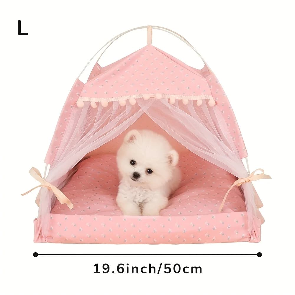 Cats and dogs nests, summer semi-chiuse houses, fantastic mats, folding tents for outdoor pets, tent supplies