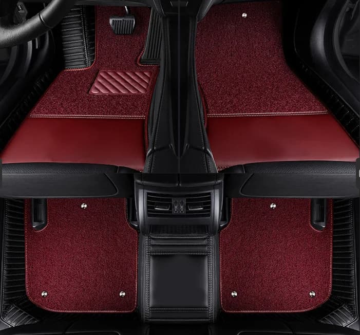 Top quality Rugs, Custom special car floor mats for Jeep Wrangler JL 2 door 2025-2018 wear-resisting double layers carpets