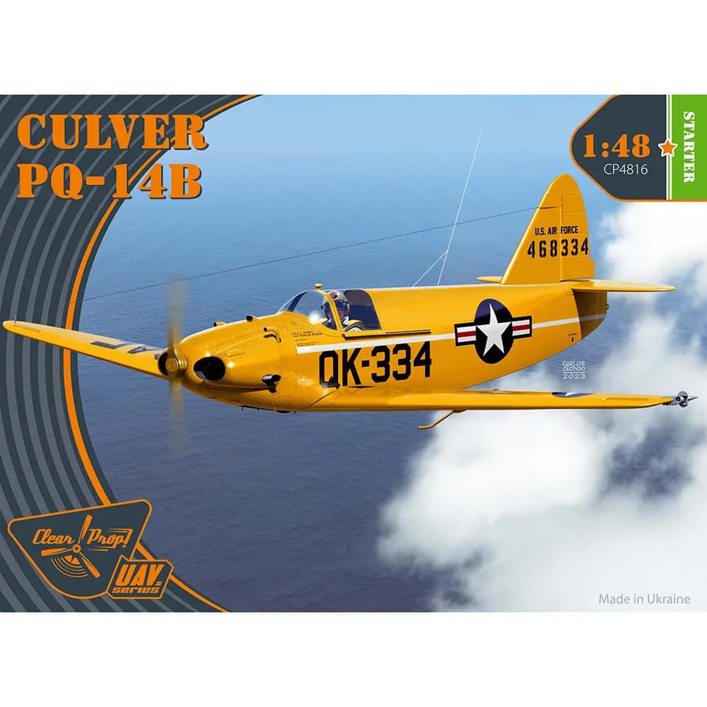 Clear Prop CP4816 1/48 Culver PQ-14B Target Drone Military Aircraft Plastic Assembly Hobby Model Kit