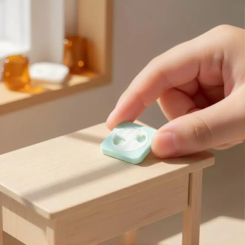Ventilatore Elettrico in Miniatura per Casa delle Bambole, 5 Pezzi, Scala 1:12, Ventilatore di Scarico per Decorazione Casa e Collezione