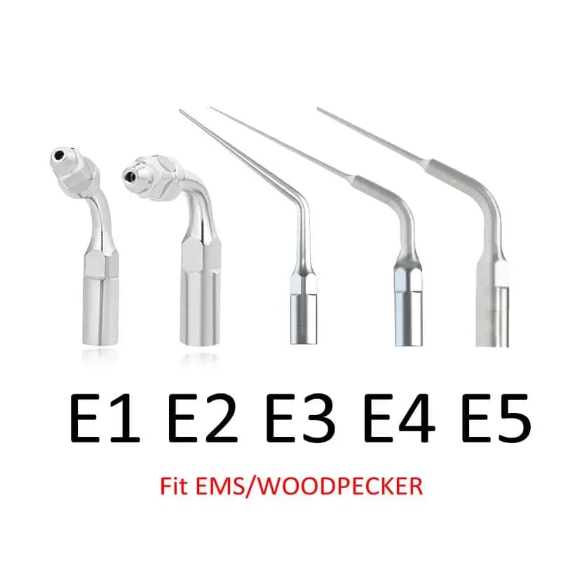 Dental ultrasound stair tips Dental endodontic tip suitable for EMS WOODPECKER Scaler Teeth whitening tools E1-E6