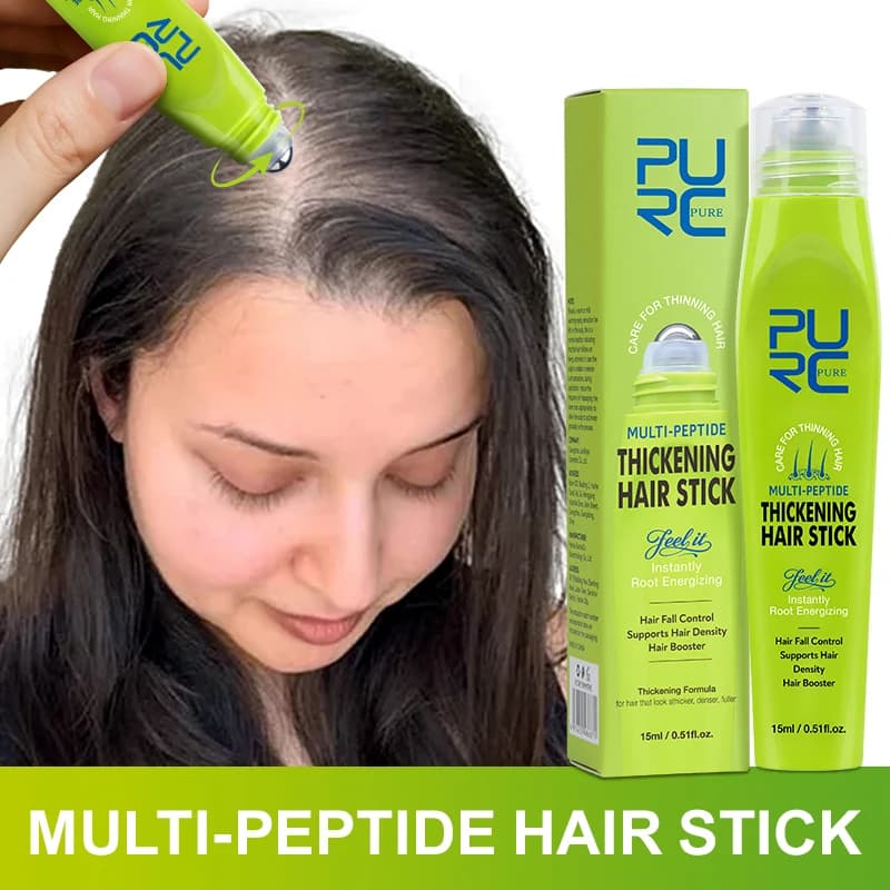 PURC Bastone per capelli ispessimento multipeptidico Crescita rapida dei capelli per diradamento Trattamento contro la perdita dei capelli Prodotti per la crescita dei capelli per uomini e donne