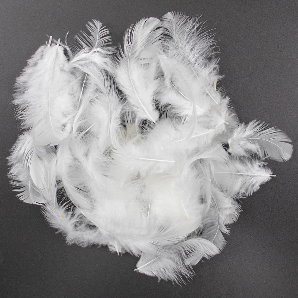 300PCS White Pheasant Feathers 3-5-inch small Feathers for Crafts Wedding Family Party Decorations Dream Catcher Supplies