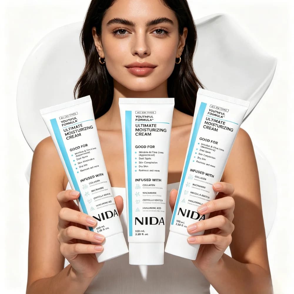 Daily Lightweight Moisturizer Cream Niacinamide Centella Formula Fades Pigmentation Relieves Redness And Enhances Skin Glow