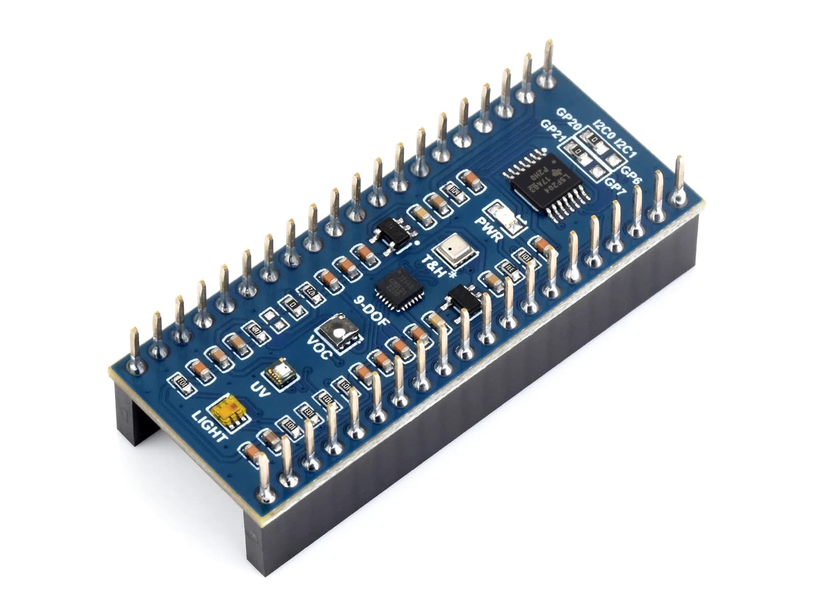 Pico-Environment sensor, environmental sensor module for Raspberry Pi Pico, I2C bus