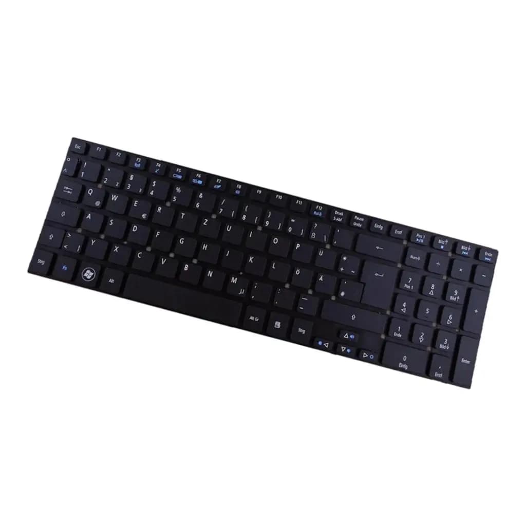 Sostituzione tastiera tedesca in plastica resistente per laptop Nero tipo QWERTZ per Acer V3-771G 5830T