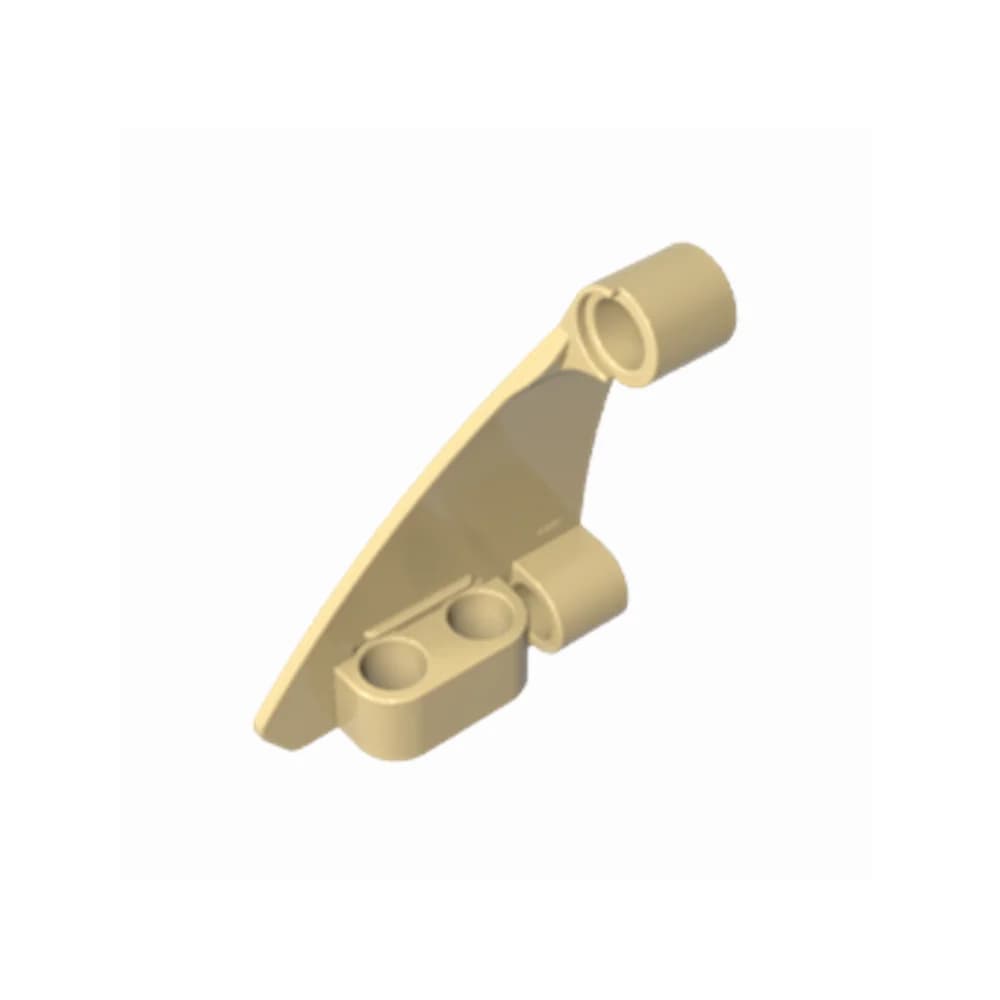 Gobricks GDS-90152 Blocchi da Costruzione Tecnici Curvi # 63 5 x 4 Conico Sinistro compatibile con lego 80278