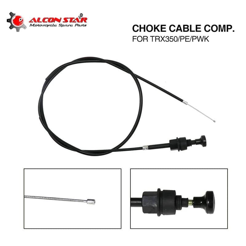 Alconstar-Cavo carburetor starter Bike Pull Choke accelerator cable for pwk FCR 2000-2003 Rancher 350e ATV Motocross Racing Bike