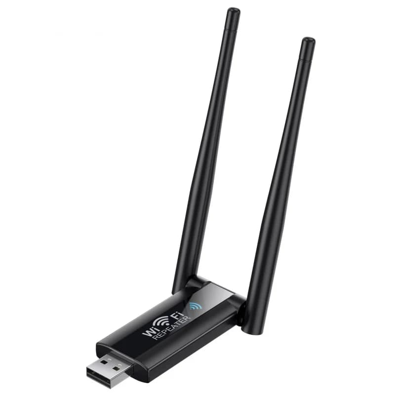 Ripetitore WiFi USB da 300M, Amplificatore di Segnale Wireless Portatile per Router Domestico, Basso Consumo Energetico