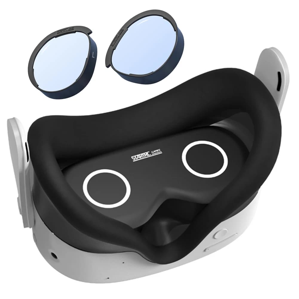 For Meta Quest 3S Anti-Blue Light Lenses Anti-Scratch Ring Lenses VR Headset Mirror for Meta Quest 3S VR Glasses VR Accessories