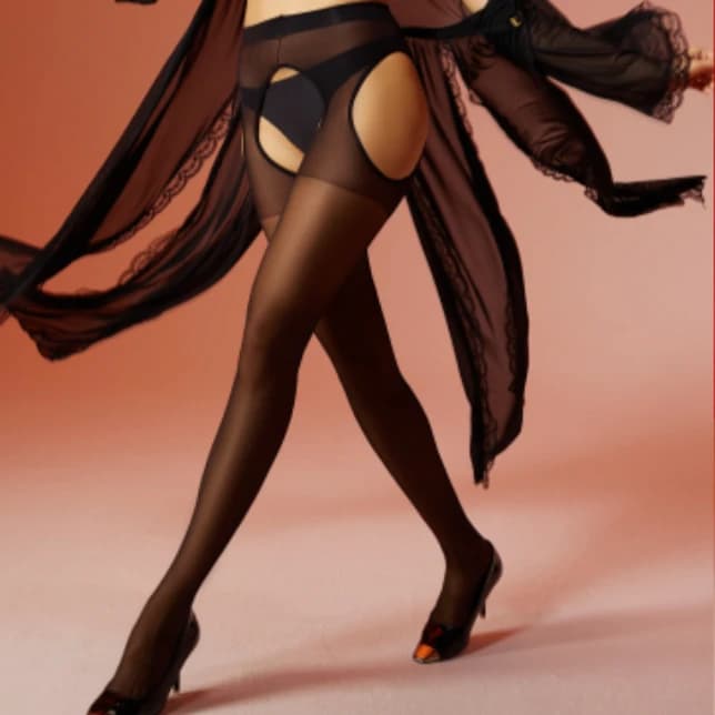 Crotchless Women's Tights Erotic Silk Pantyhose Porn Underwear Sheer Bodystockings Black Red Transparent Hosiery Sexy Collants