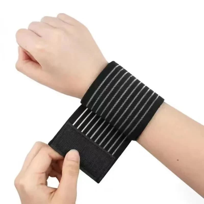 1/2/3 Pezzi Fasce da Polso e Caviglia in Tessuto Non Tessuto, Supporto per Polso, Protezione per Palestra e Fitness, Fasce Sportive da 40cm