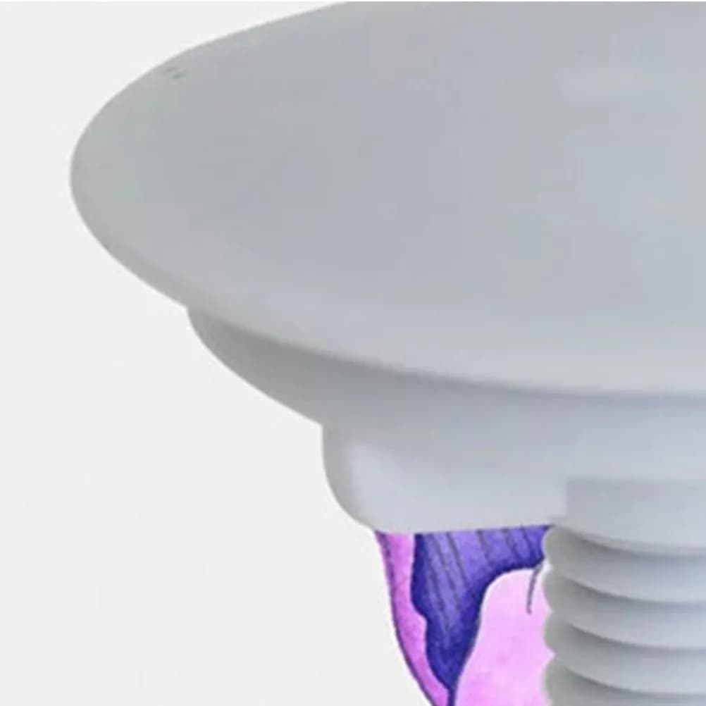 Tappo Sigillante in Plastica Bianca per Foro Rubinetto Lavello Cucina, Misura Standard, per Dispenser Sapone, Previene Perdite d'Acqua