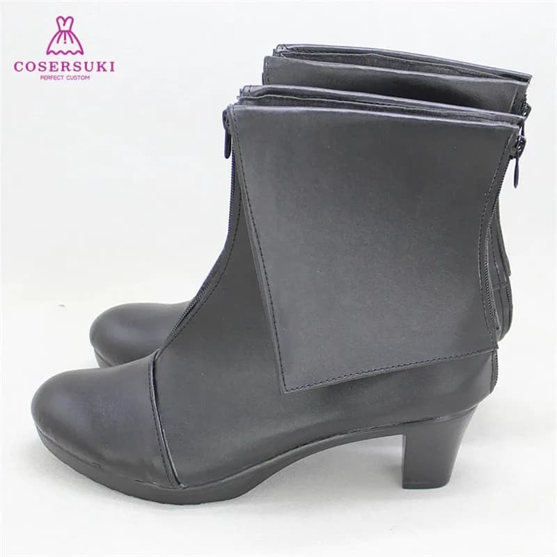 Candy 2025Steins Gate Makise Kurisu Stivali Cosplay Scarpe professionali di carnevale di Halloween fatte a mano