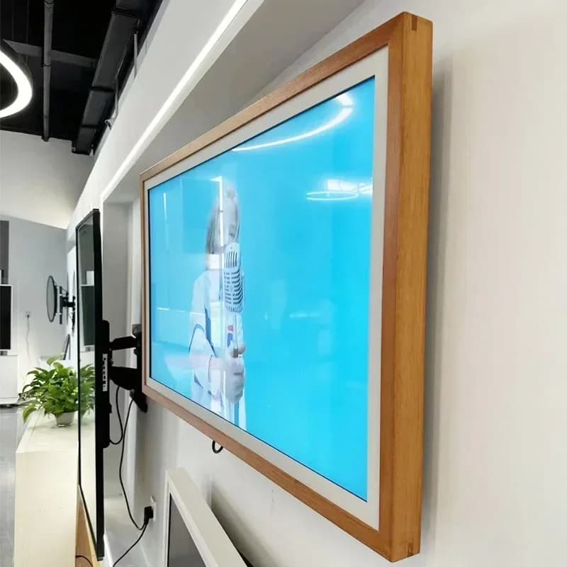 Supporto a parete 32 43 Display con cornice per foto digitale Full Hd Nft con ampio touch screen da 55 pollici
