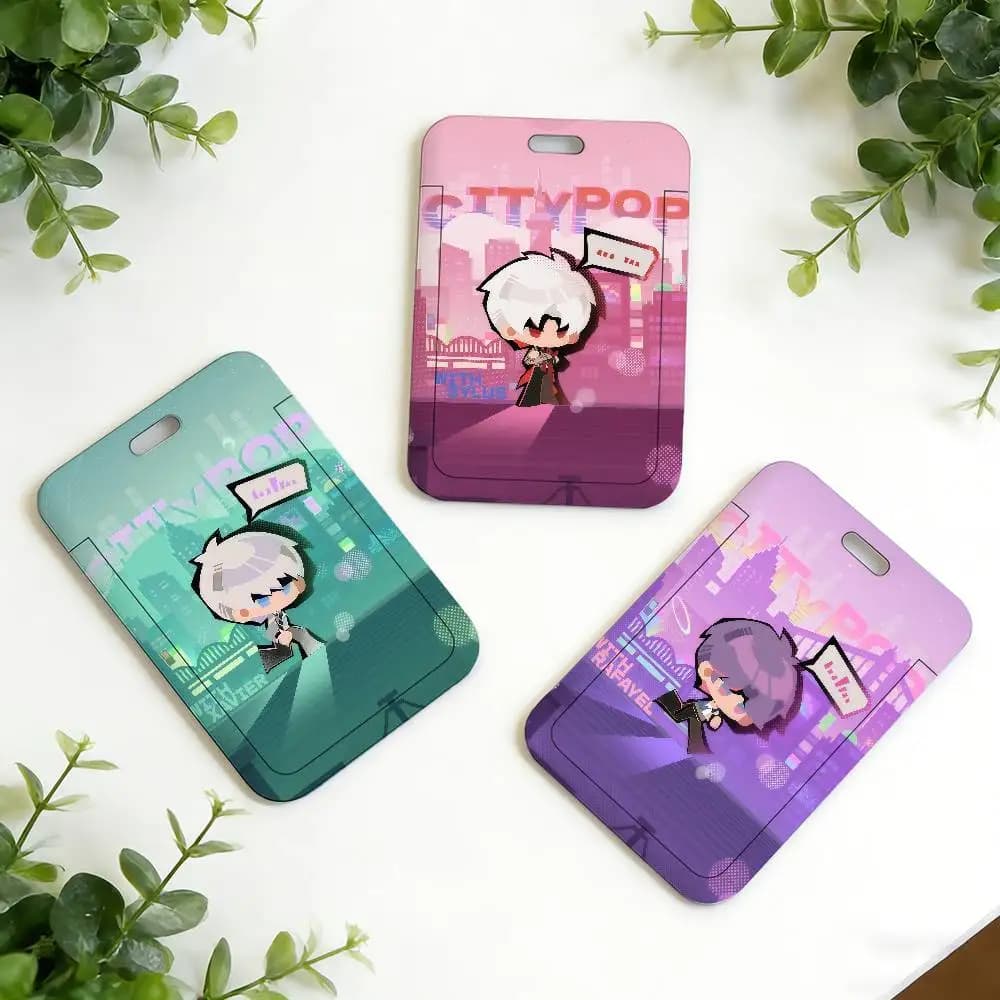 Porta Tessere Game Love and Deepspace con Cordino da Collo per Studenti e Bambini - Regalo Perfetto