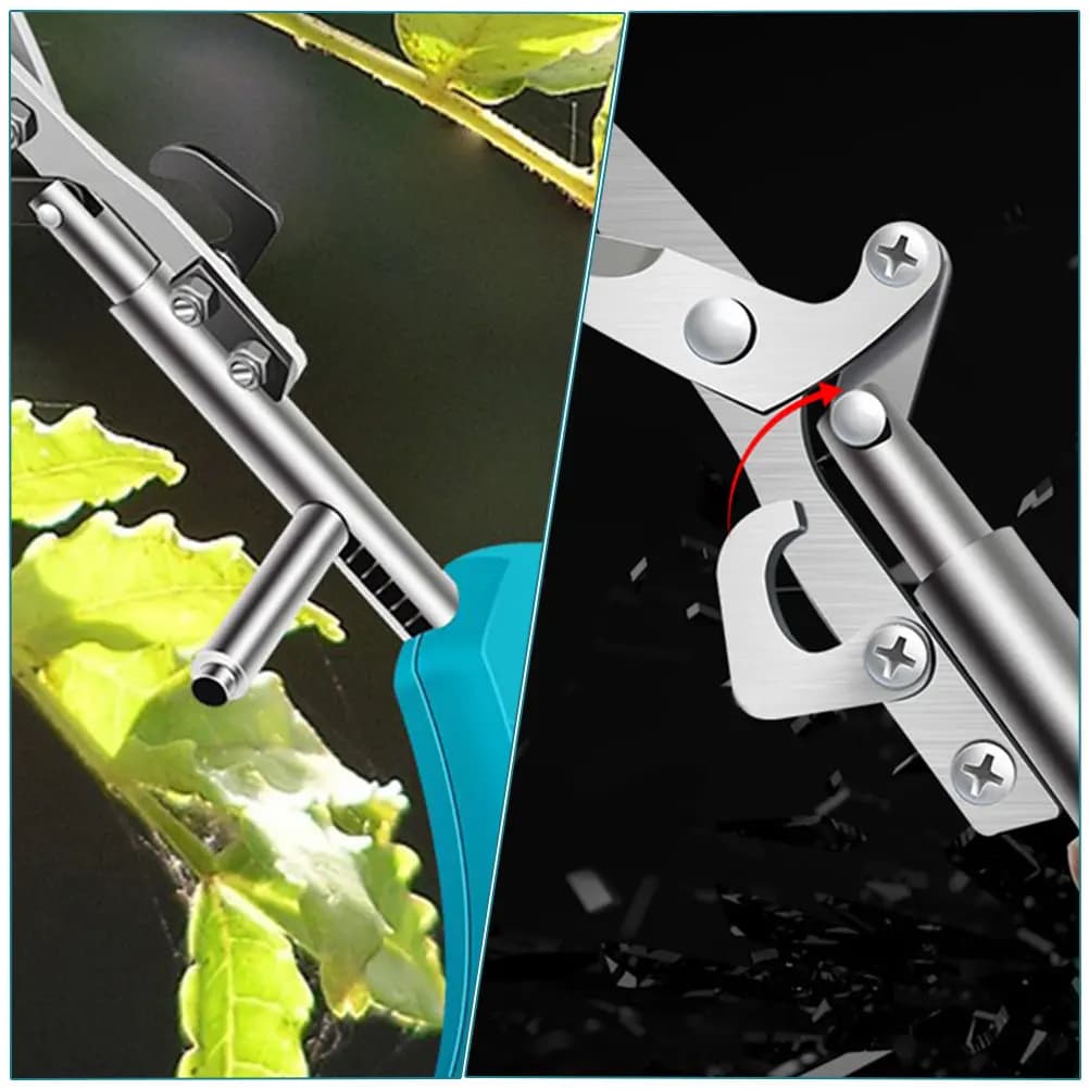 Forbici da Potatura Professionali per Giardino con Impugnatura Ergonomica Antiscivolo, Lame in Acciaio Inossidabile con Molla per Fiori, Arbusti e Idroponica