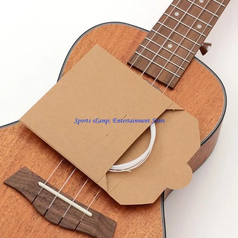 Set corde universali per ukulele G7NF, accessori ricambio per corde in nylon trasparente da 4 pezzi per ukulele