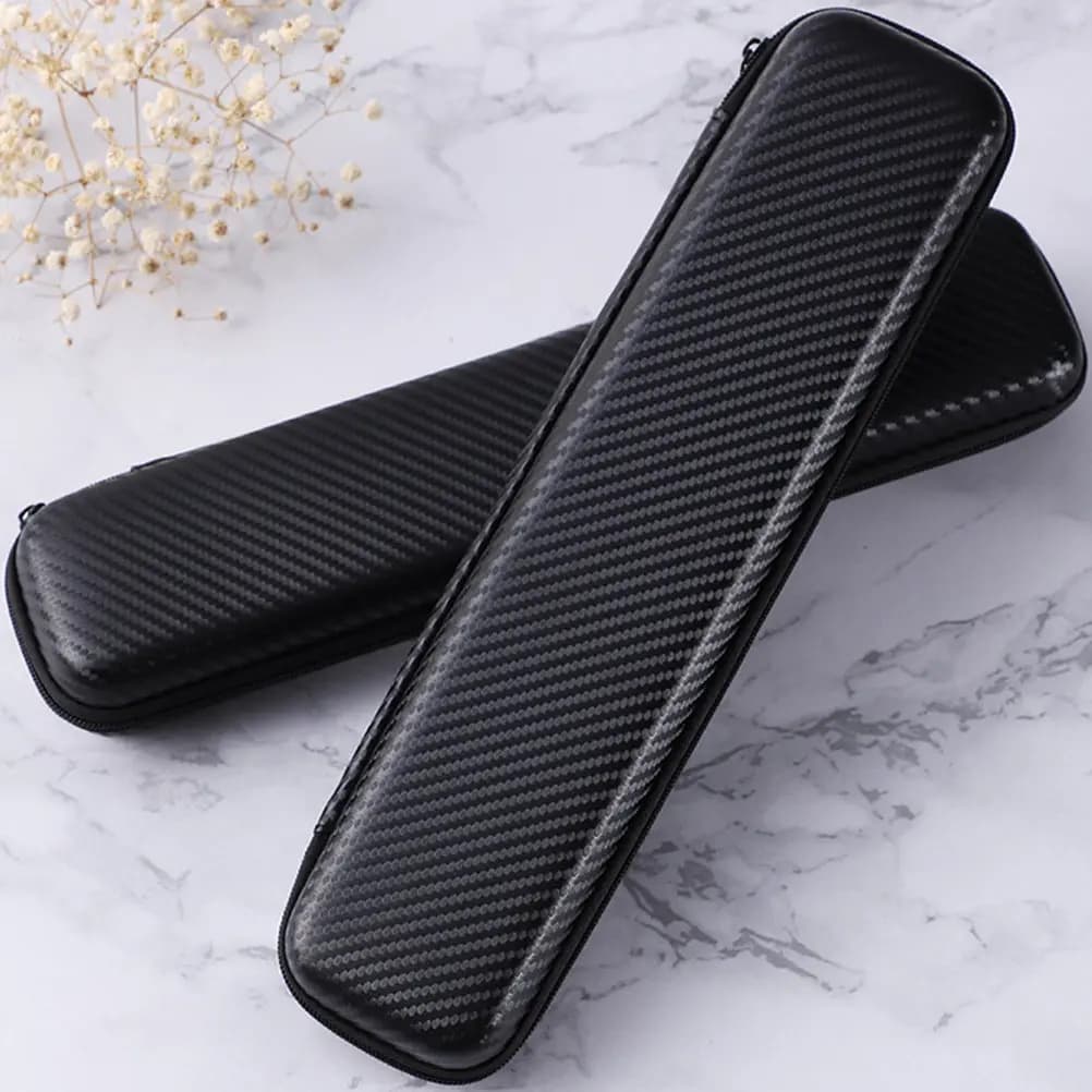 Hard EVA travel case for hair plate, portable protective organizer for curling iron and hair styling tools - 1 piece