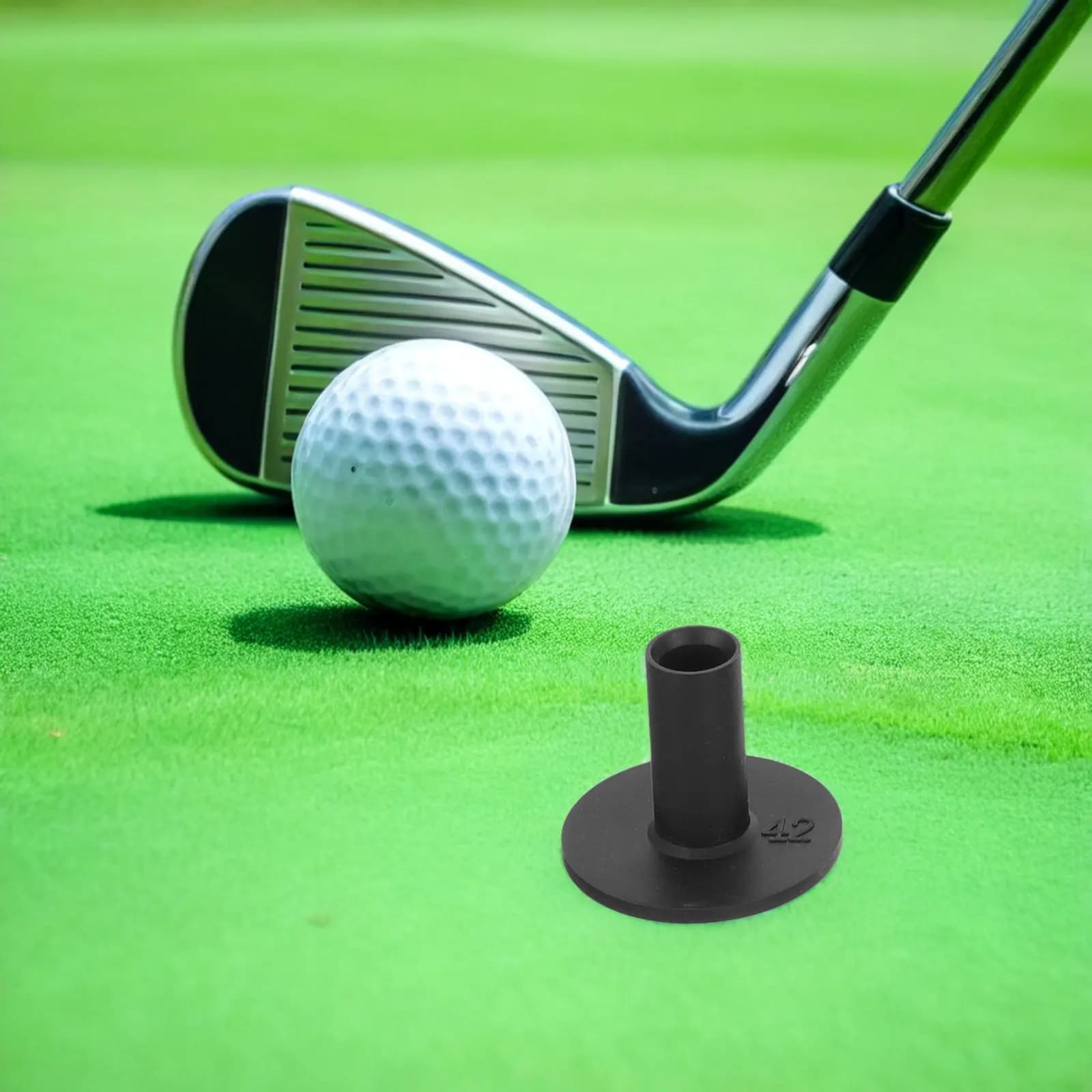 Set di 4 Supporti in Silicone per Tee da Golf, Piccoli Tee Stabili per Pratica e Allenamento, Accessori per Golf