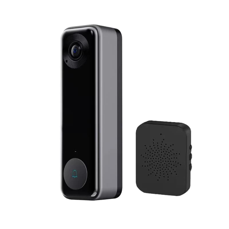 Wireless HD Night Vision Security Video Doorbell Two-way Audio Cloud Storage Kement App Control Video Door Phone