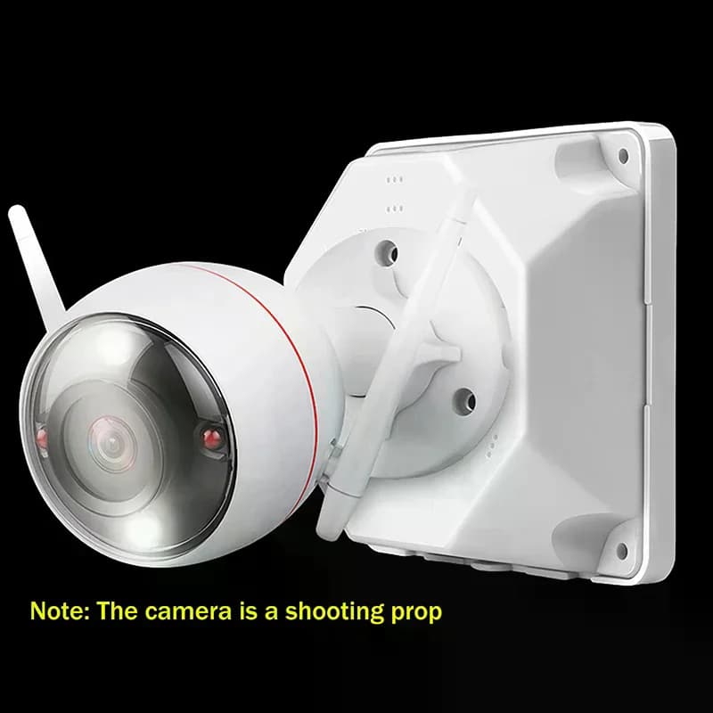 Staffa di montaggio universale per telecamera di sicurezza, scatola di giunzione in plastica antipioggia per telecamera dome