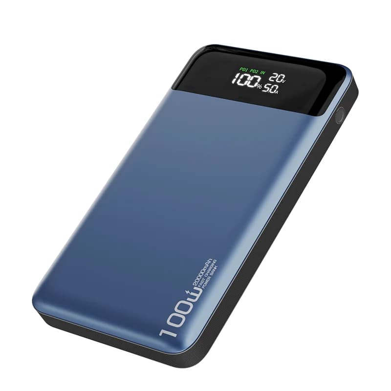 Power Bank KAKAS da 110W, 20000mAh, Ricarica Rapida PD, Caricabatterie Portatile per Laptop, MacBook, iPhone, Samsung, Xiaomi