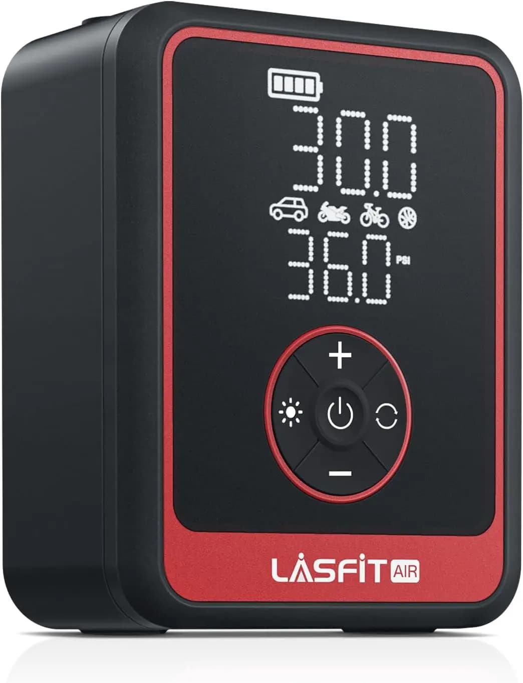 Compressore d'aria portatile aggiornato 2026 con manometro digitale, pompa rapida da 150 PSI per auto, arresto automatico