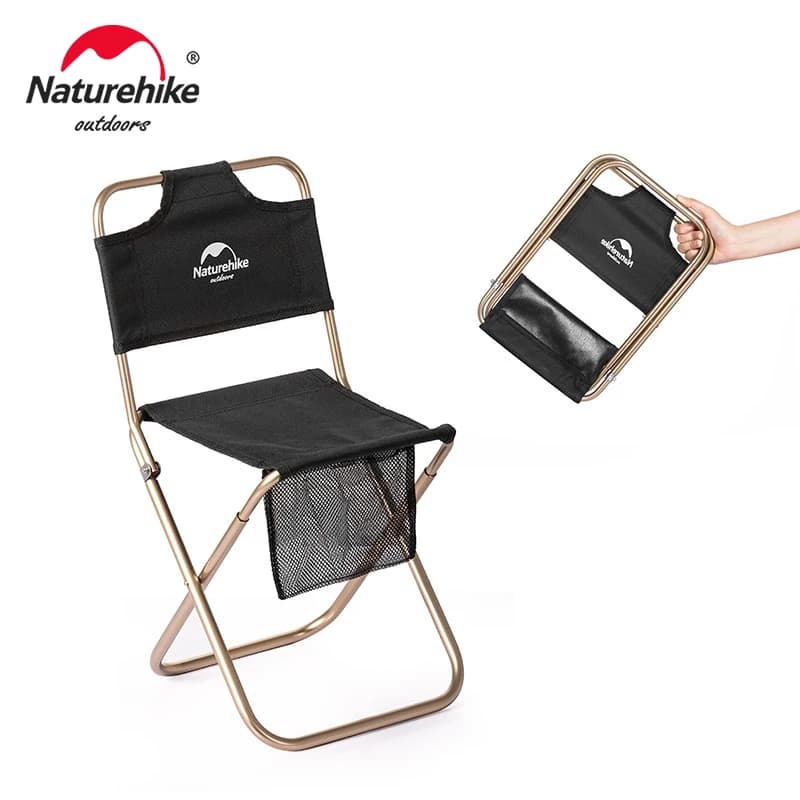 Naturehike beach chair foldable portable camping chairs with mesh bag chair Relax outdoor picnic hiking fishing chair