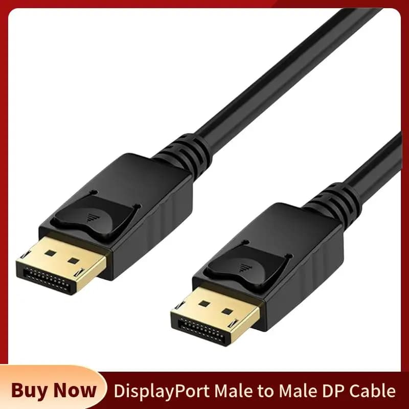 DisplayPort maschio a maschio DP cavo di prolunga cavo Audio 4K 5m cavo porta Display Video per proiettore HDTV 1.8M 3M cavi digitali